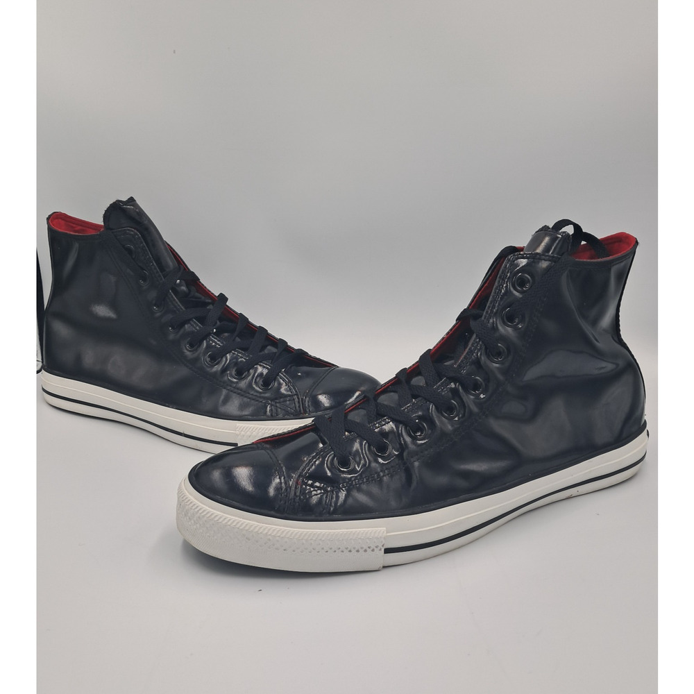 Size 11 - Converse Chuck Taylor All Star Patent Hi 'Black' - 111131